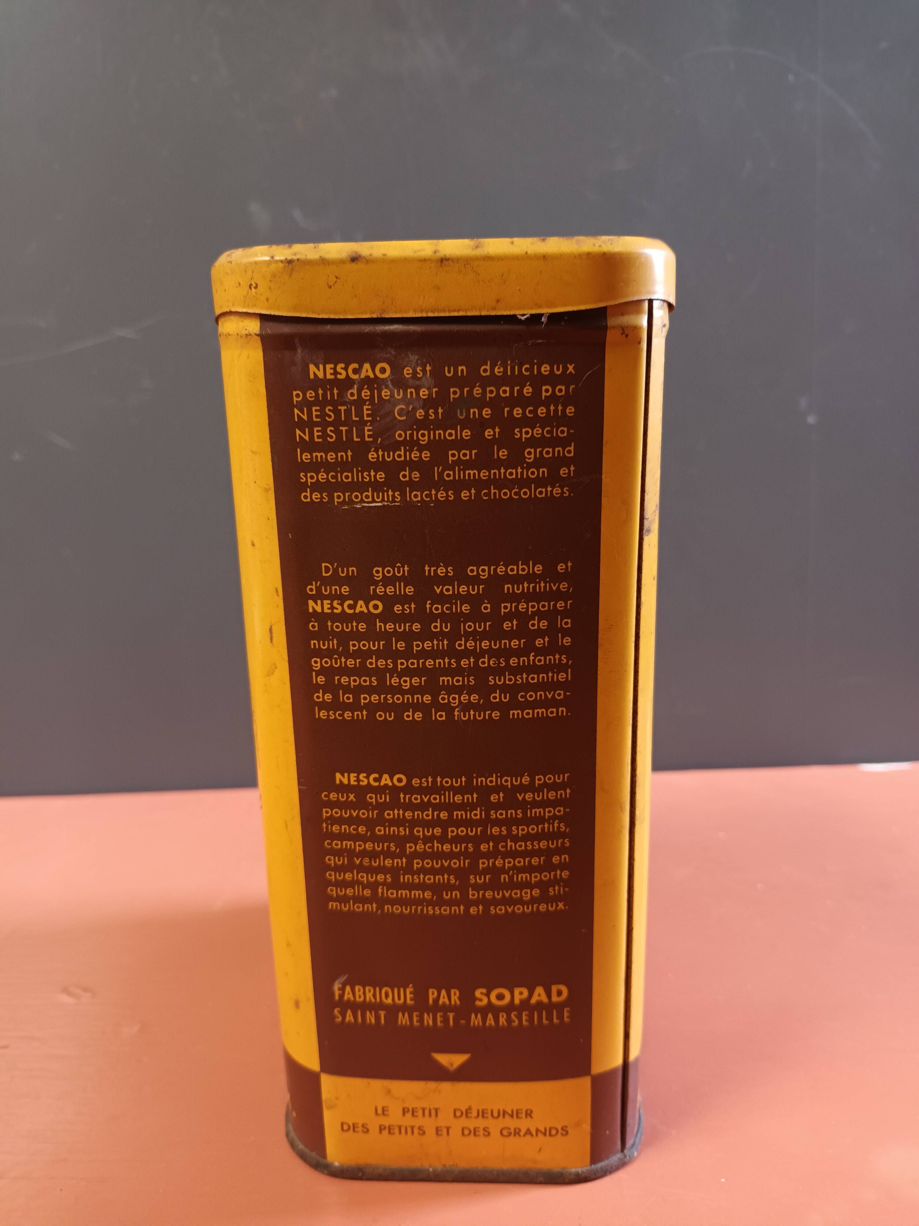 Metal advertising box