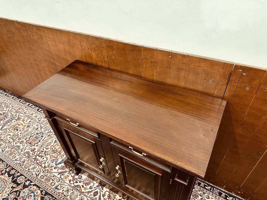 Meuble de bureau classique en acajou anglais