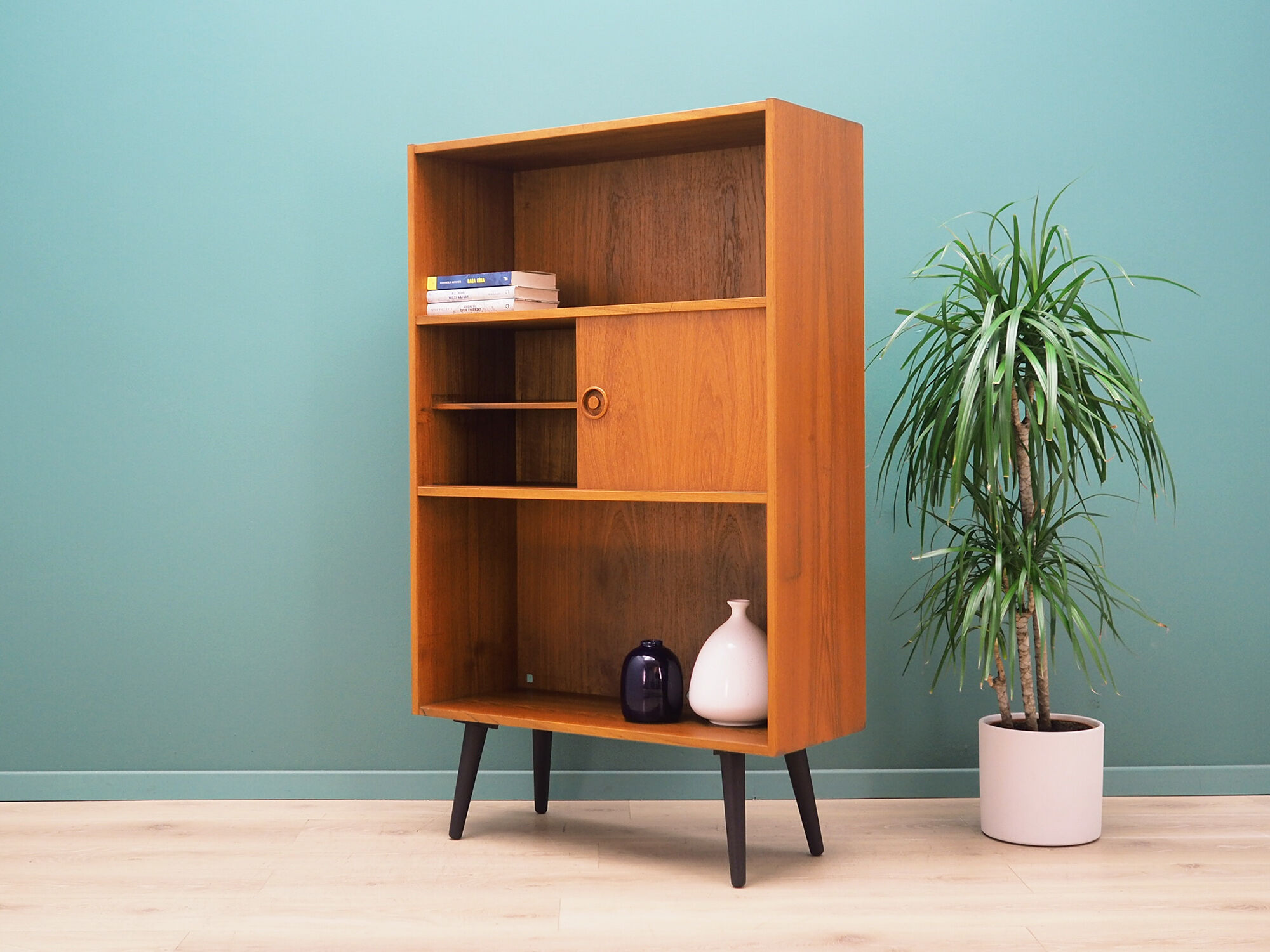Bookcase teak, Danish design, 60