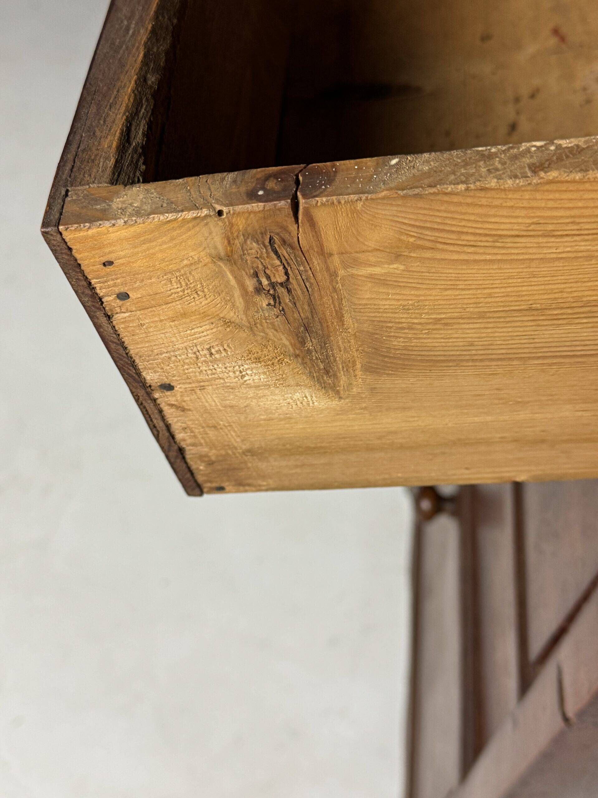 Country antique chest of drawers