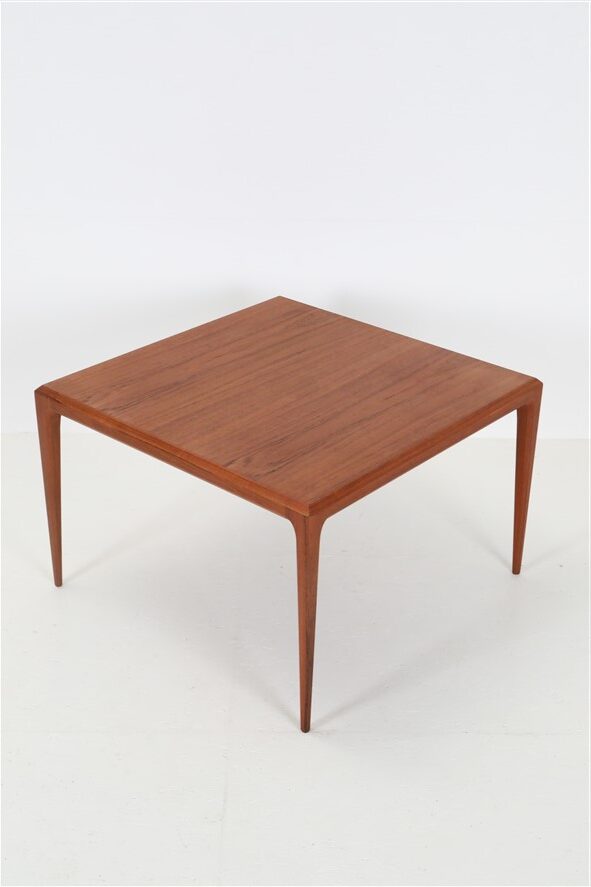 Filigree teak coffee table / side table by Johannes Andersen for CFC Silkeborg / 1960s / Mid Century Danish Modern Design