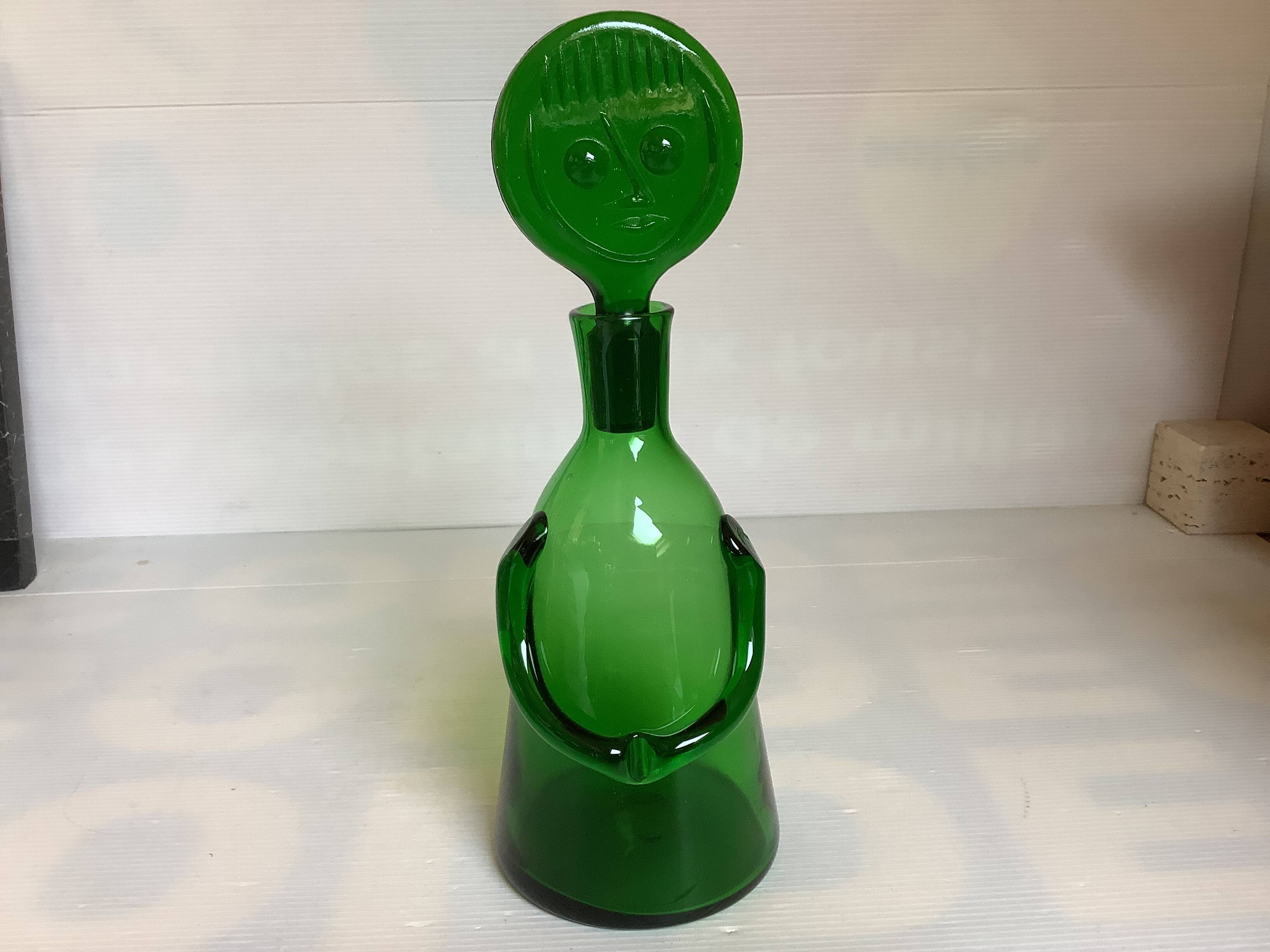 Bouteille carafe anthropomorphe Erik Höglund kosta boda