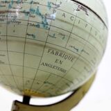 Vintage all-metal world map