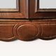 Louis XV style armoire with two bevelled mirror doors.