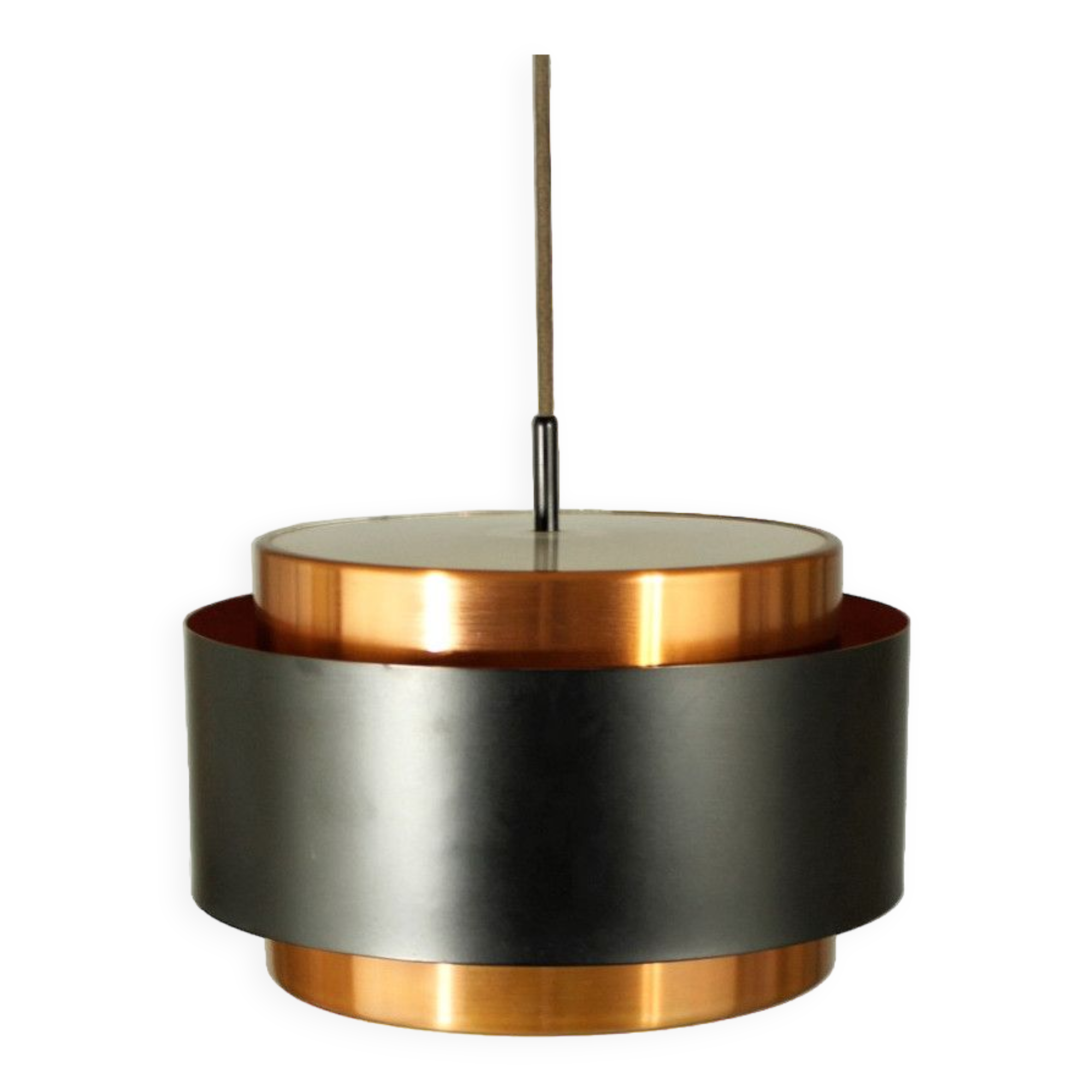 Saturn pendant light by j. hammerborg for fog & mørup, 1960s