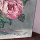 Tableau  bouquet de roses