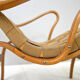 'Pernilla' armchair and footstool designed by Bruno Mathsson