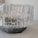 Molded glass ceiling light