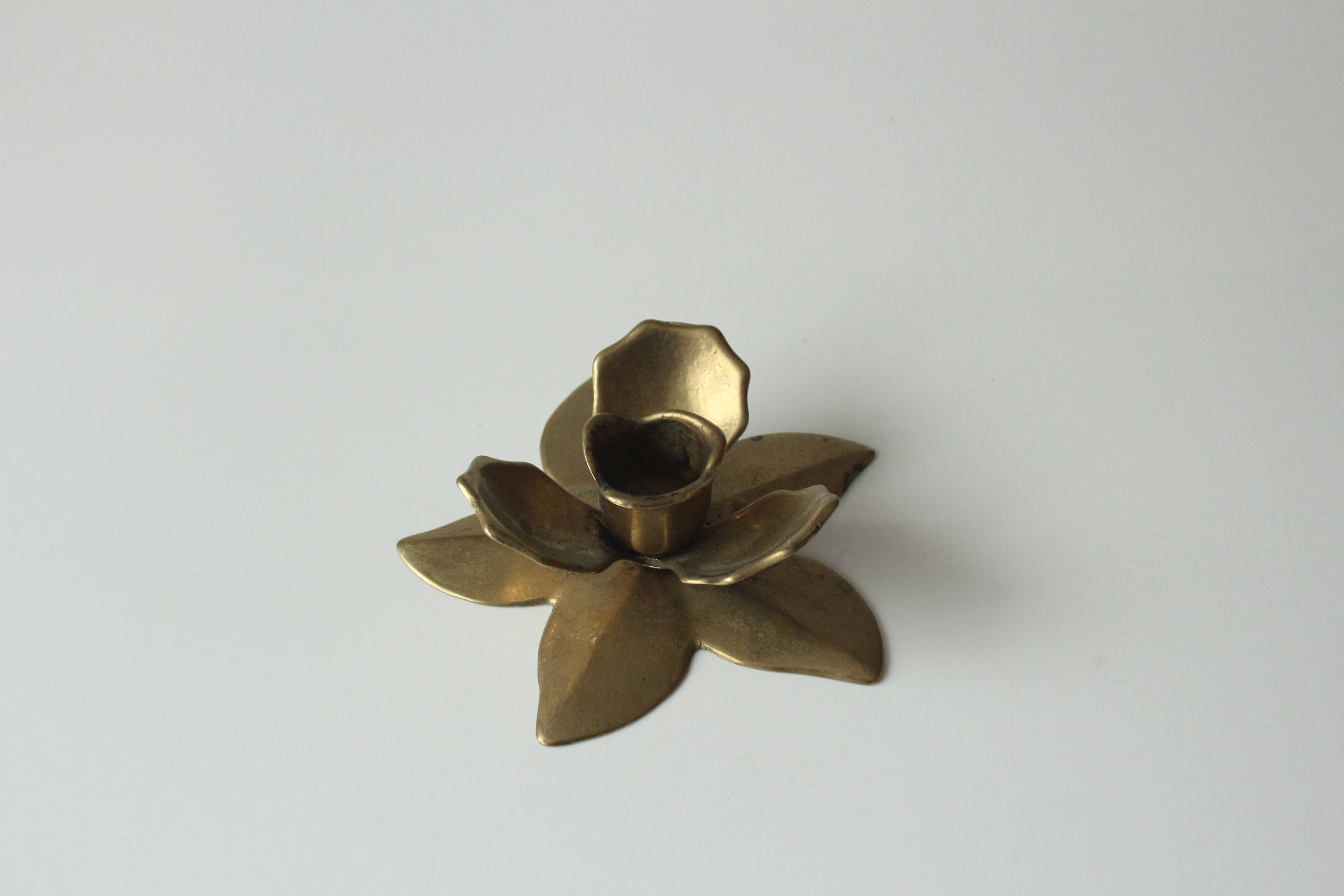 Brass candlestick