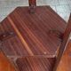 Gueridon old marquetry table old art deco vintage
