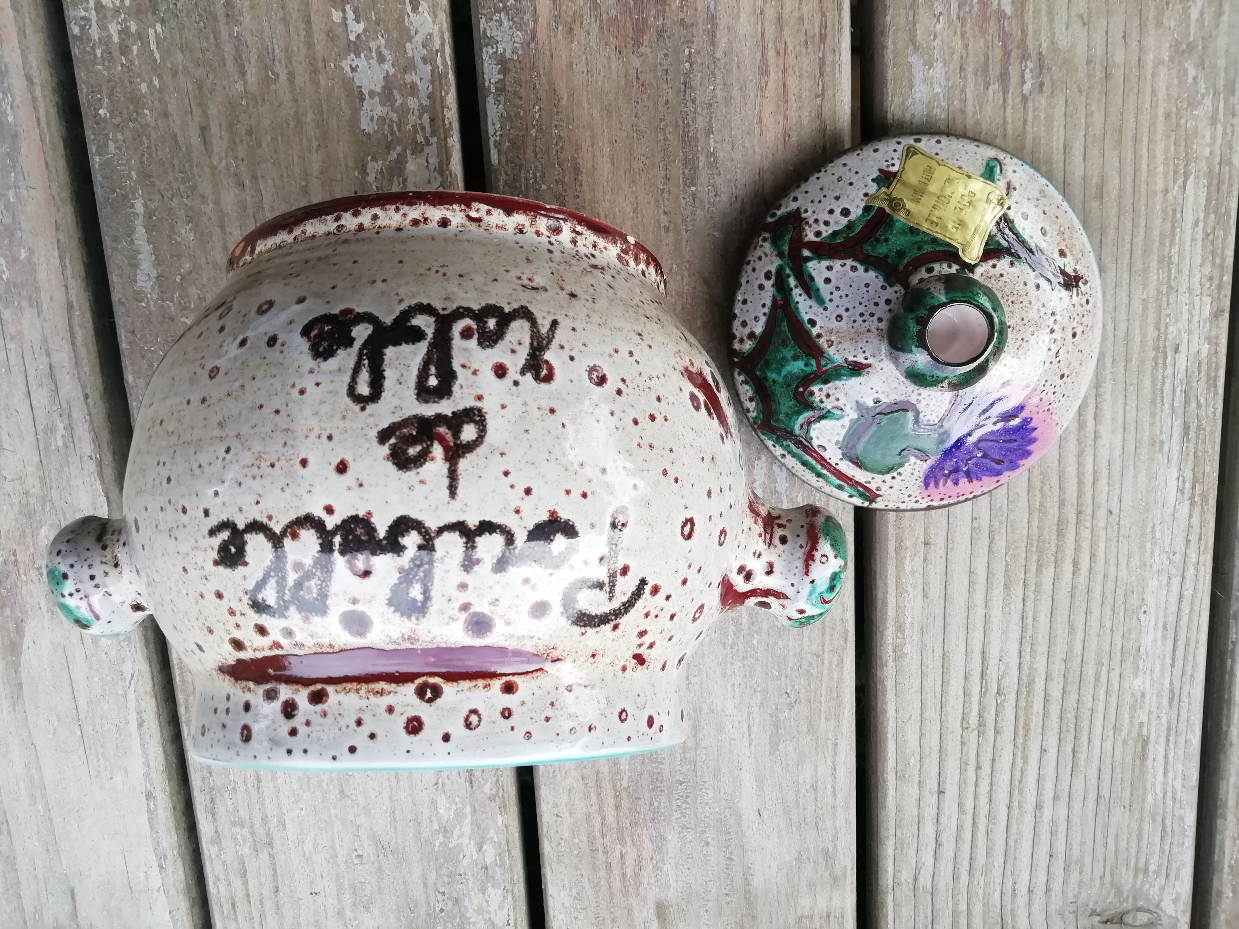 Pot thistles vallauris