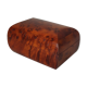 Small box of cedar magnifying glass