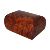 Small box of cedar magnifying glass