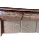4 seater genuine leather sofa