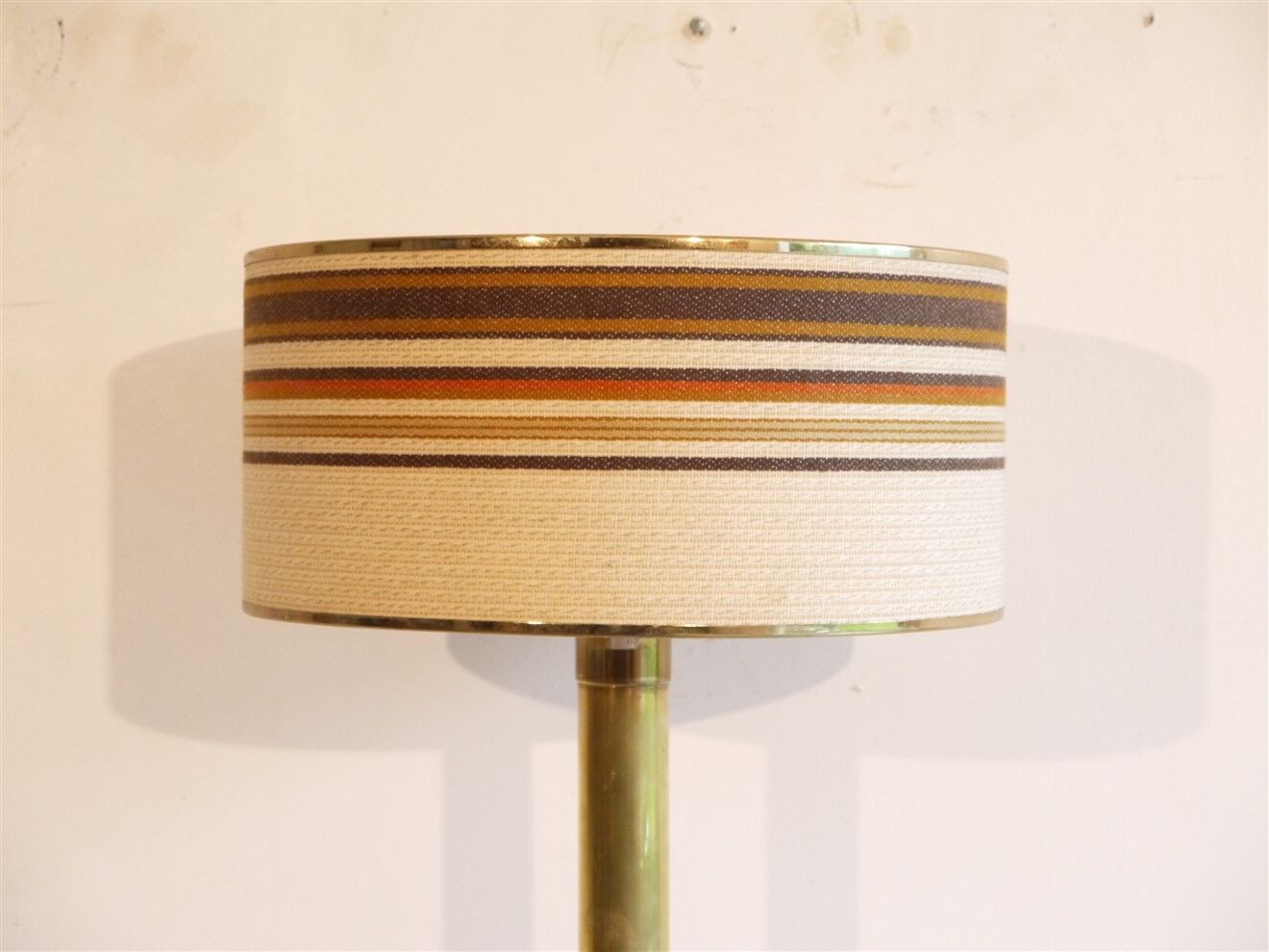 Scandinavian vintage brass lamp 1970