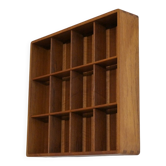 Etagere vintage en teck 1960