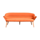 Vintage Sofa, 1960s, Russet Velvet
