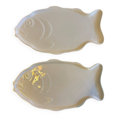 deux plats poisson Revol