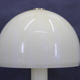 Lampe de table champignon en verre, Italie années 1970