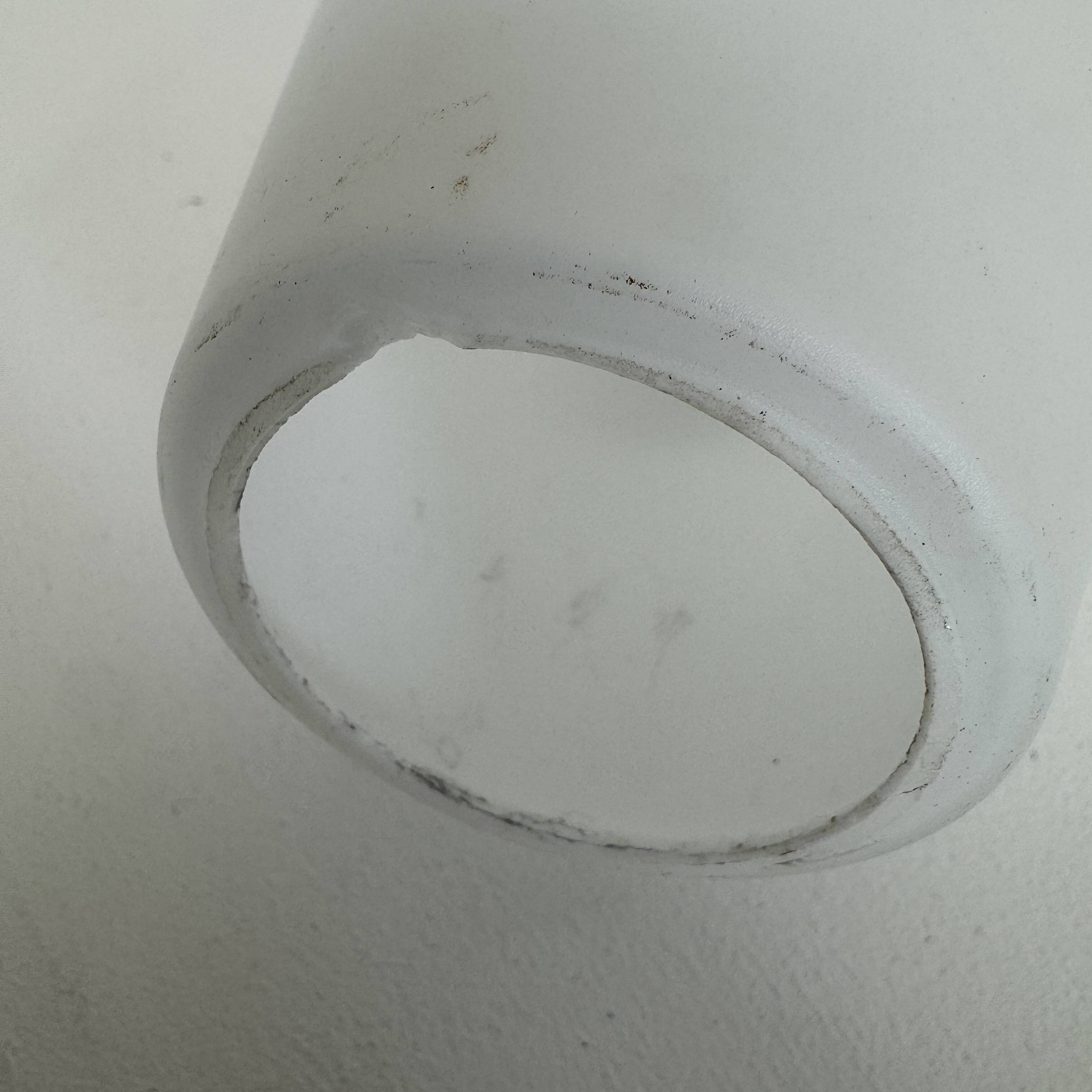 VINTAGE SCANDINAVIAN OPALINE SUSPENSION LIGHT