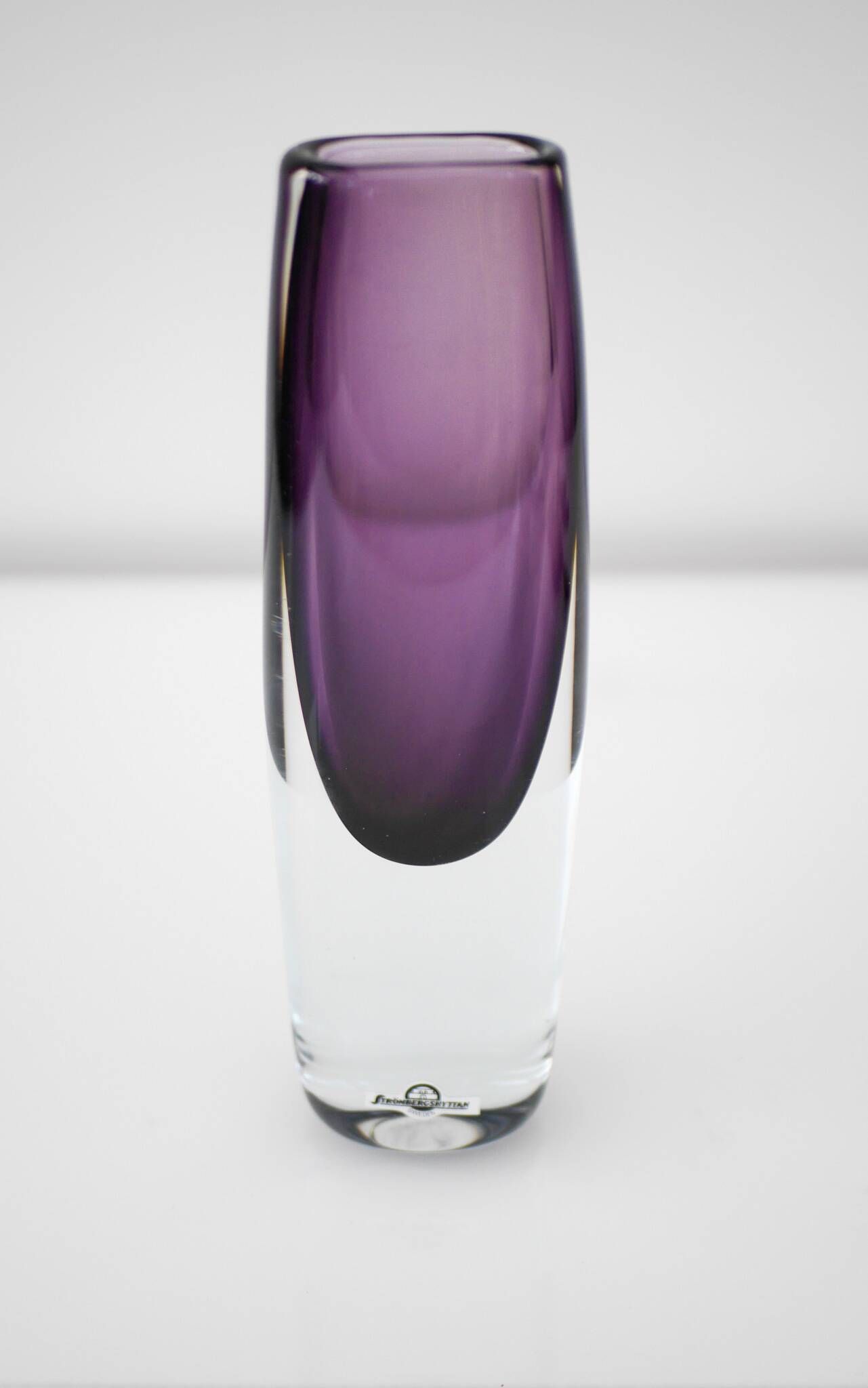 Scandinavian Art Vase by Gunnar Nylund for Strömbergshyttan, Sweden