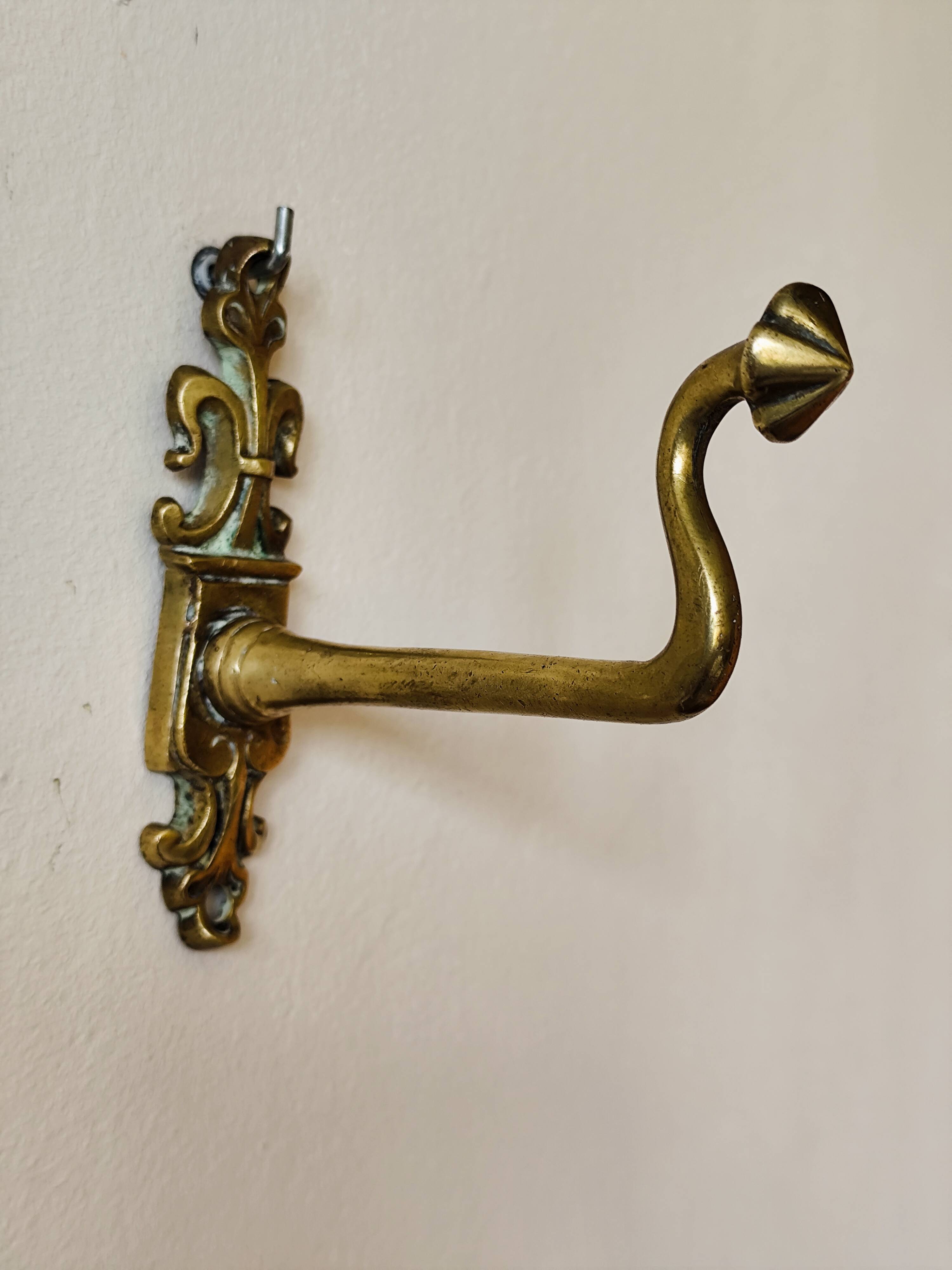 Antique bronze coat rack - hat hook