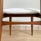 Series of 4 Scandinavian chairs from the 60s