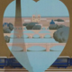 Affiche originale voyage Venice Simplon Orient express Paris Fix Masseau 1981
