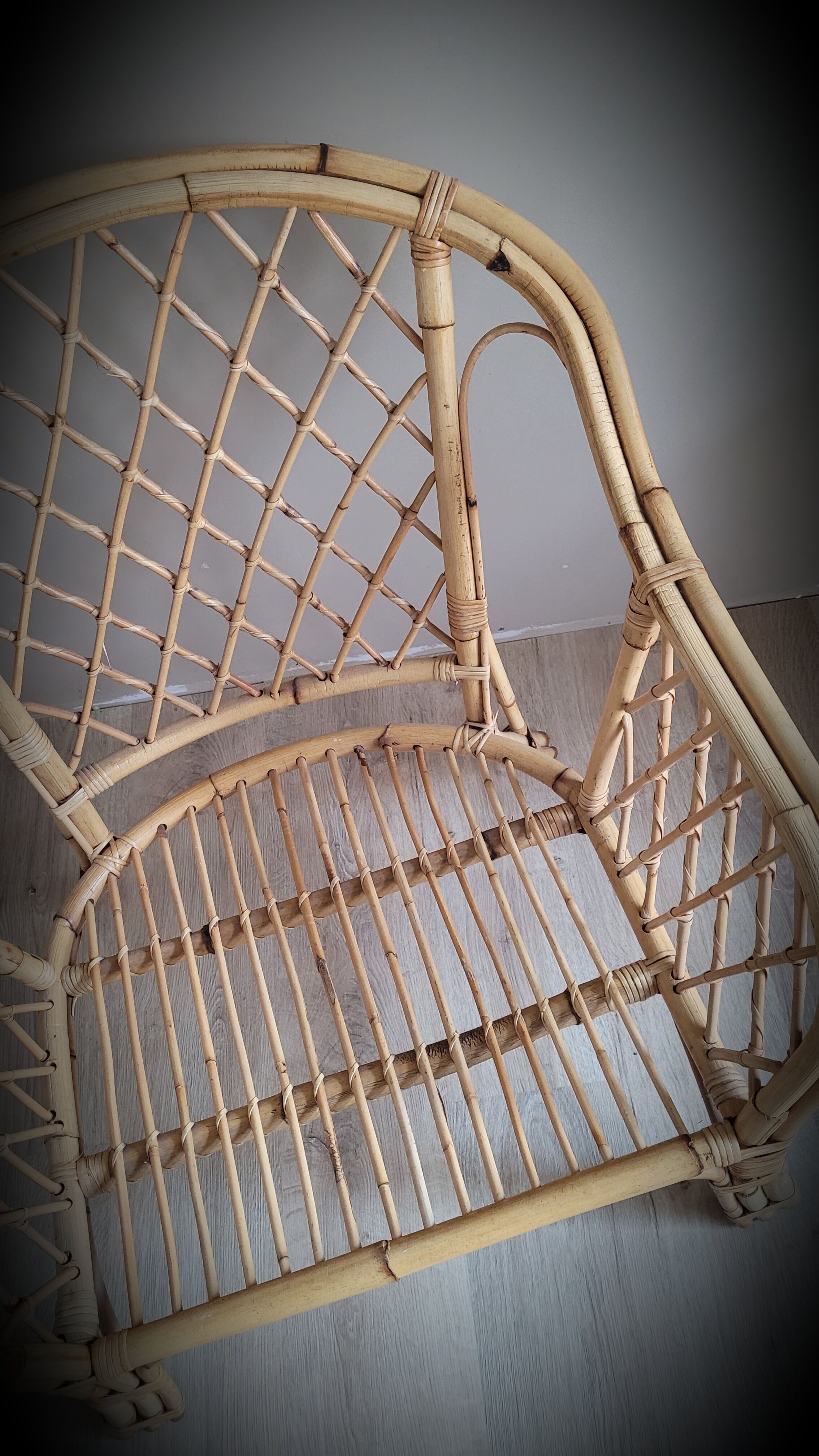 Fauteuil rotin adulte