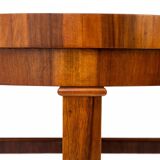 Art Deco round table from the 1940s, Poland