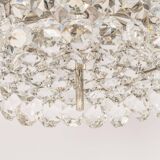 Lustre Bakalowits, Chrome and Crystal Glass, Austria, 1960s