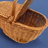Vintage Wicker Picnic Basket