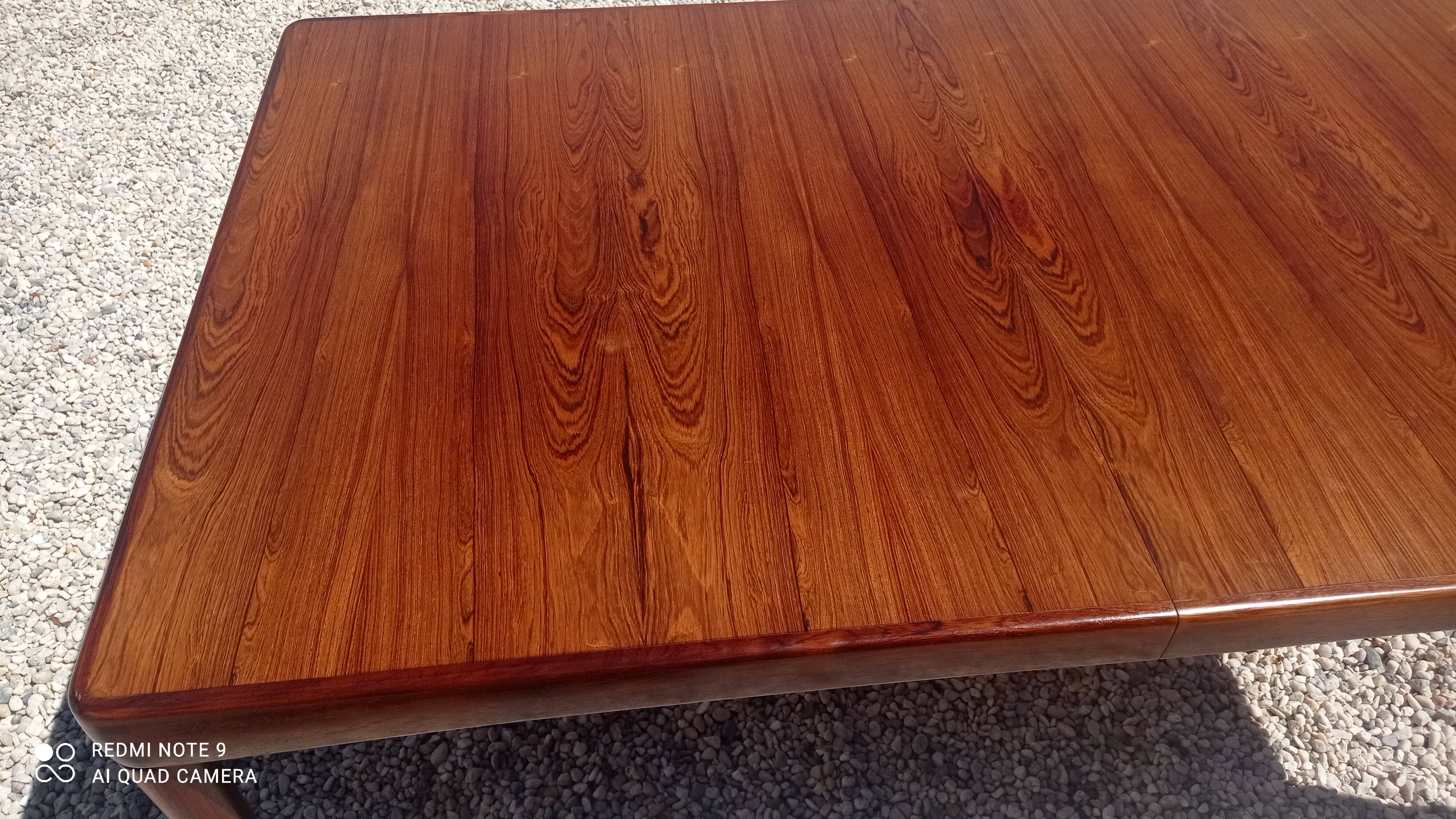 H.W Klein rosewood table