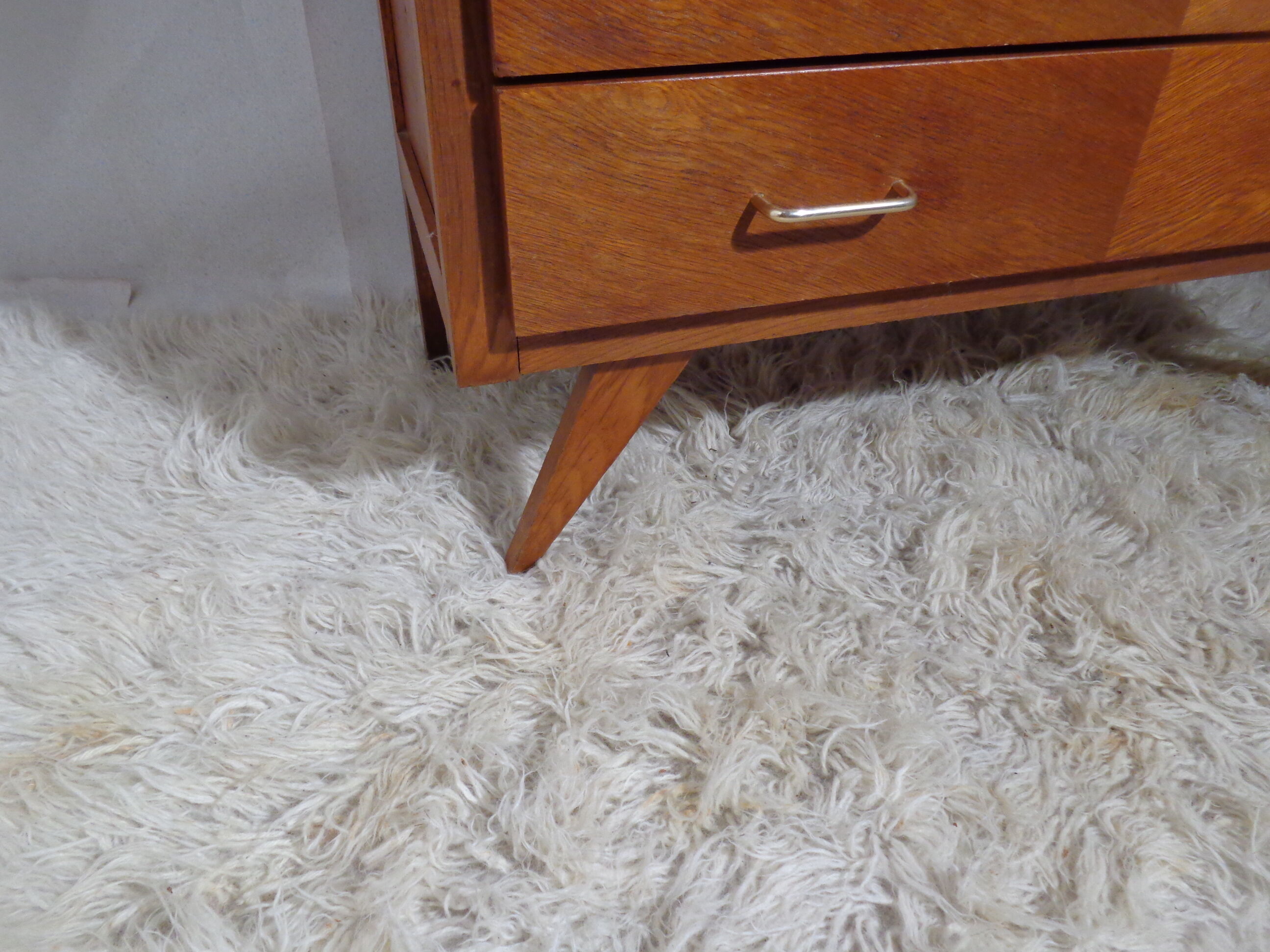 Vintage dresser from the 50s feet compass