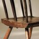 Fauteuil en bois massif, art populaire, Royaume-Uni , XIXᵉ siècle