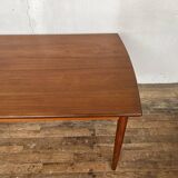 Scandinavian table in vintage teak 1960 Samcom edition