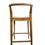 Retro wabisabi wood kitchen stool / bar stool (multiple)