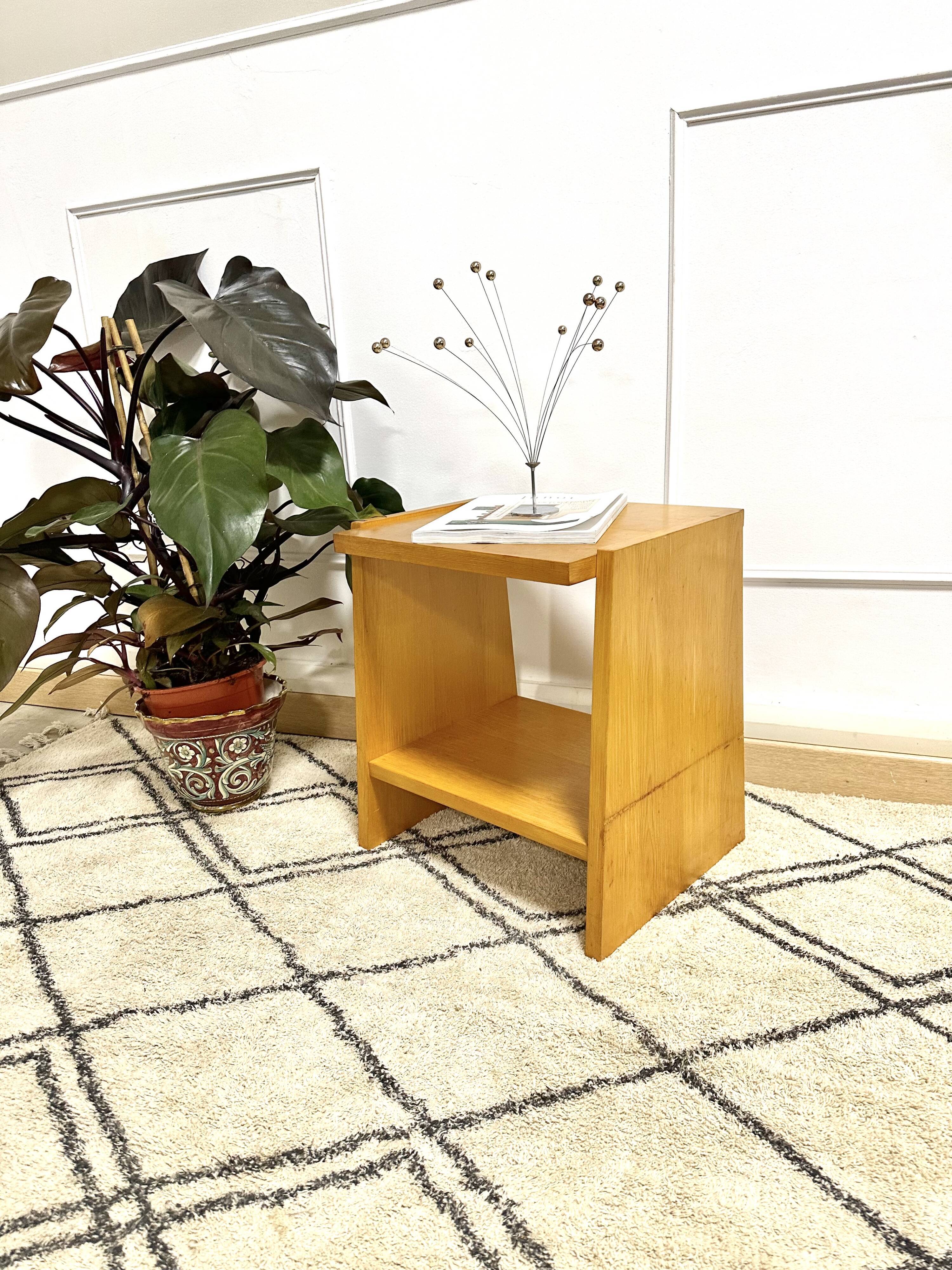 End of sofa or bedside table from the 50s