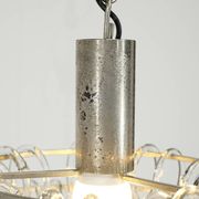 Giogali chandelier by Angelo Mangiarotti for Vistosi, Italy 1970s.