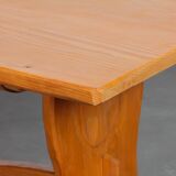 Table de repas vintage en bois, 1960