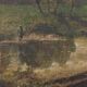 Oil on canvas, signed Cheret – Mid 19th century