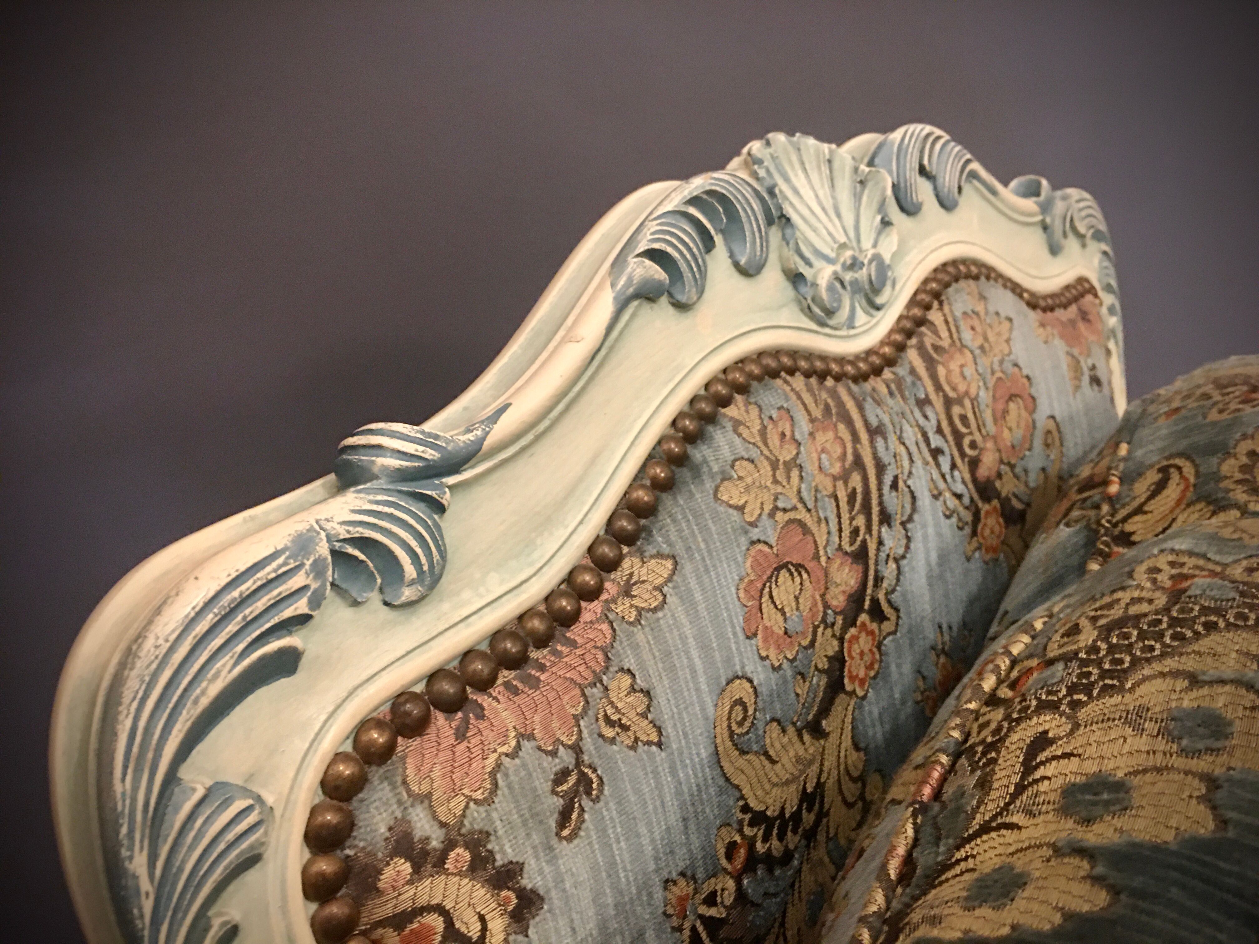 Baroque style armchair