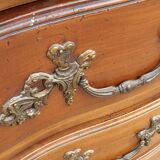 Chest of drawers Louis XV in cherry wood