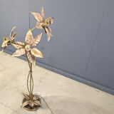 Willy Daro flower floor lamp, 1970s