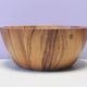 Grand bol en bois vintage