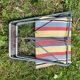 Tabouret camping pliant vintage