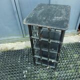 Black bamboo shelf
