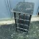 Black bamboo shelf