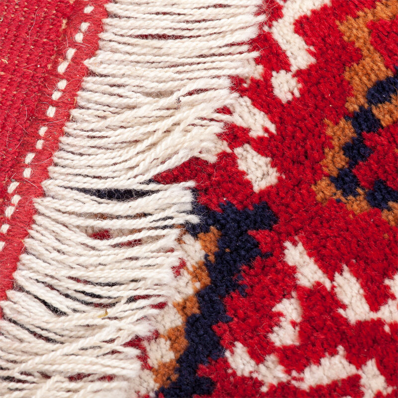 Old carpet Middle twentieth handmade 205x102cm