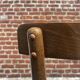 Bistro chair in turned wood, Thonet style